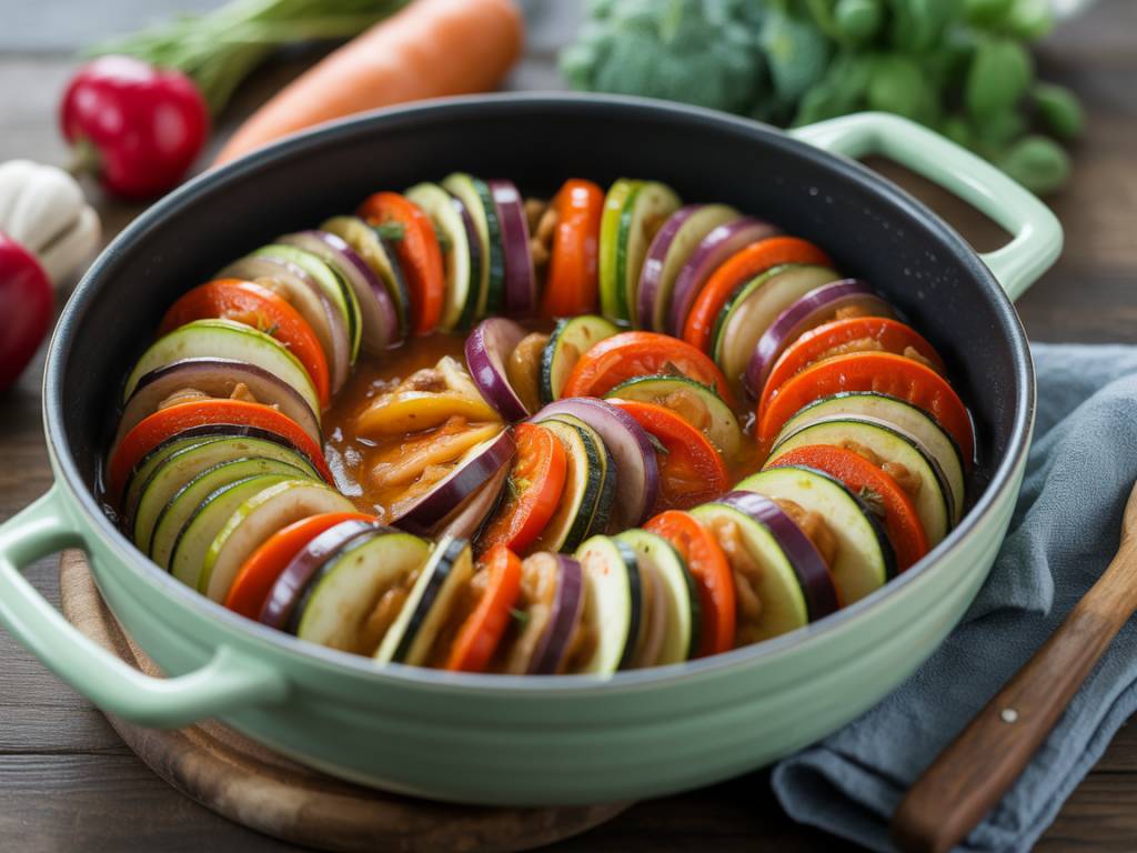 Ratatouille temps de cuisson idéal pour une texture parfaite