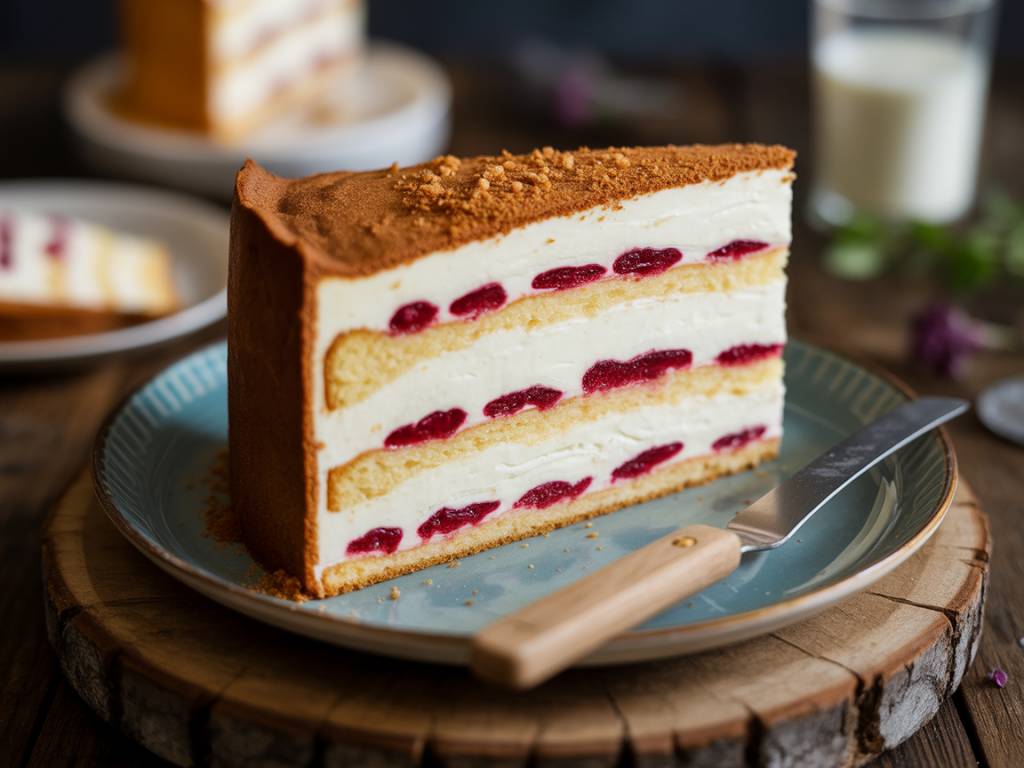 Cake aux 3 fromages croustillant et fondant à la fois