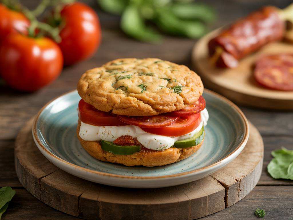 Cookies tomates séchées chorizo à l’apéritif ou en pique-nique