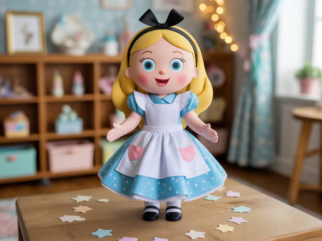 Alice au pays des merveilles gâteau d’anniversaire féerique à faire soi-même