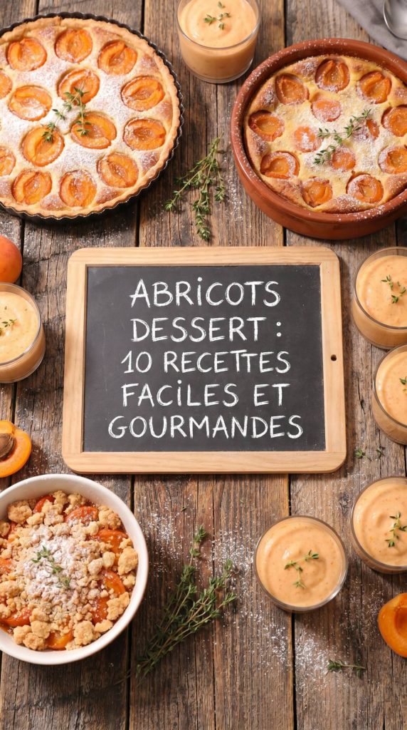 Abricots dessert : 10 recettes faciles et gourmandes